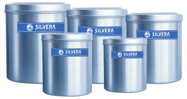 Aluminium Round Dabba